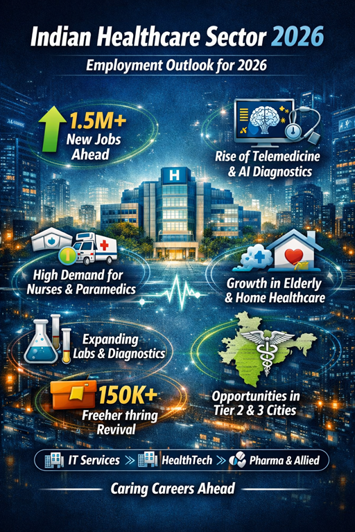 Employment Outlook for Indian Health Care Sector (2026)